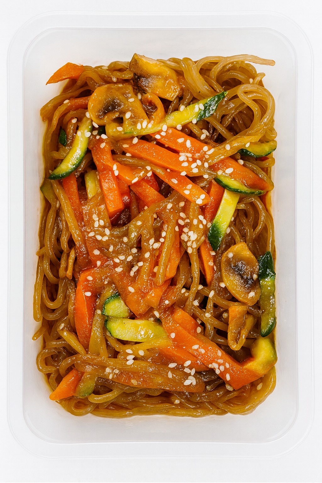 Упак Салат фунчоза с овощами (1порц)