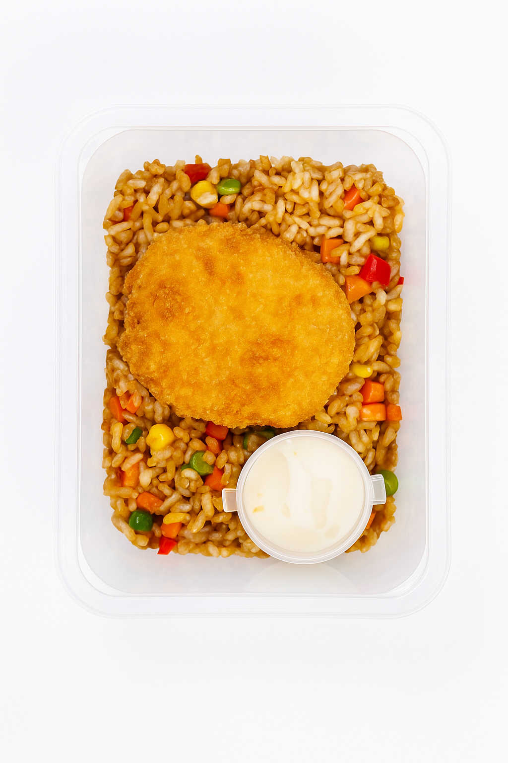 Упак Котлета рыбная с рисом (1порц)