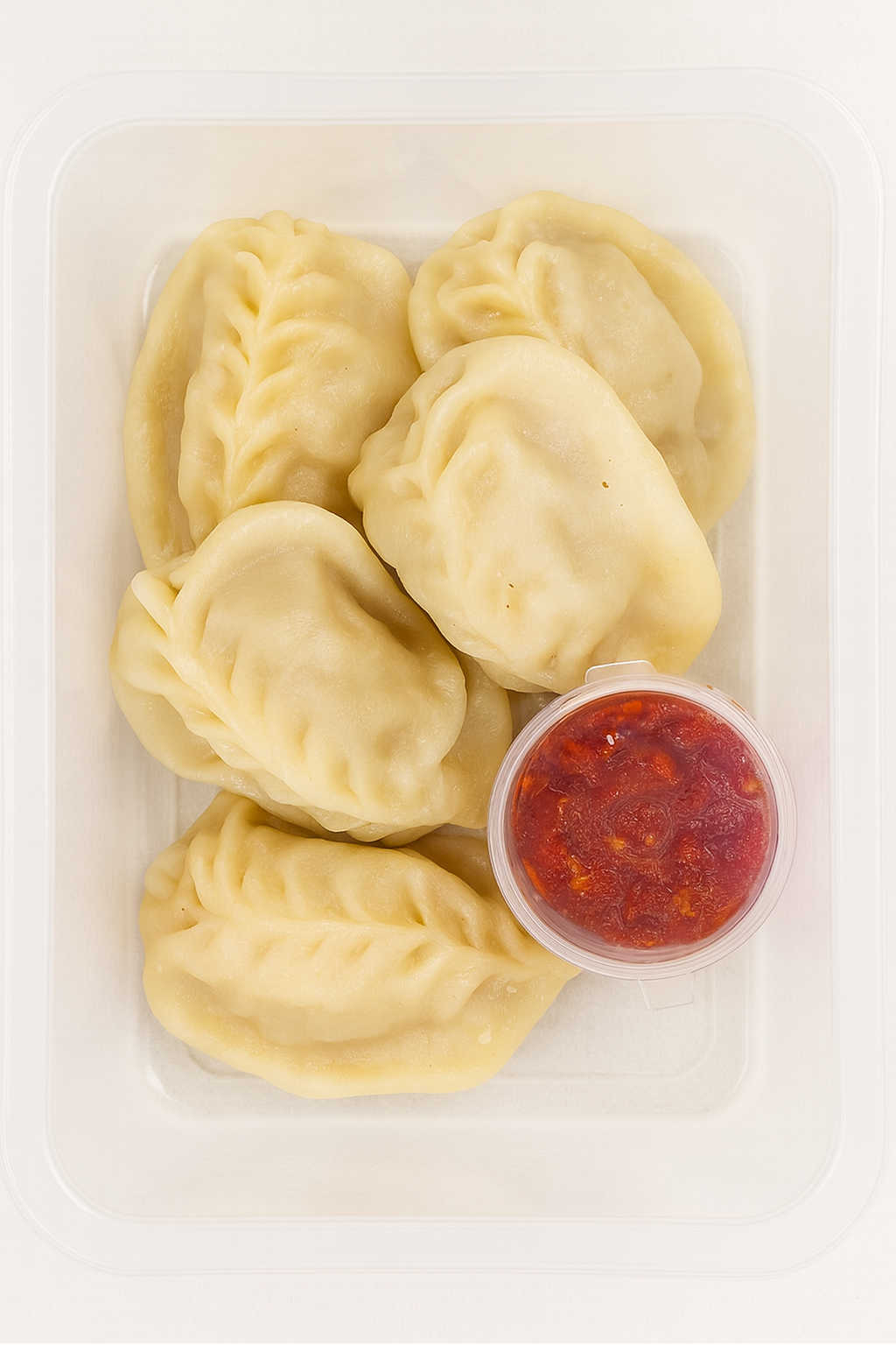 Упак Манты с говядиной (1порц)