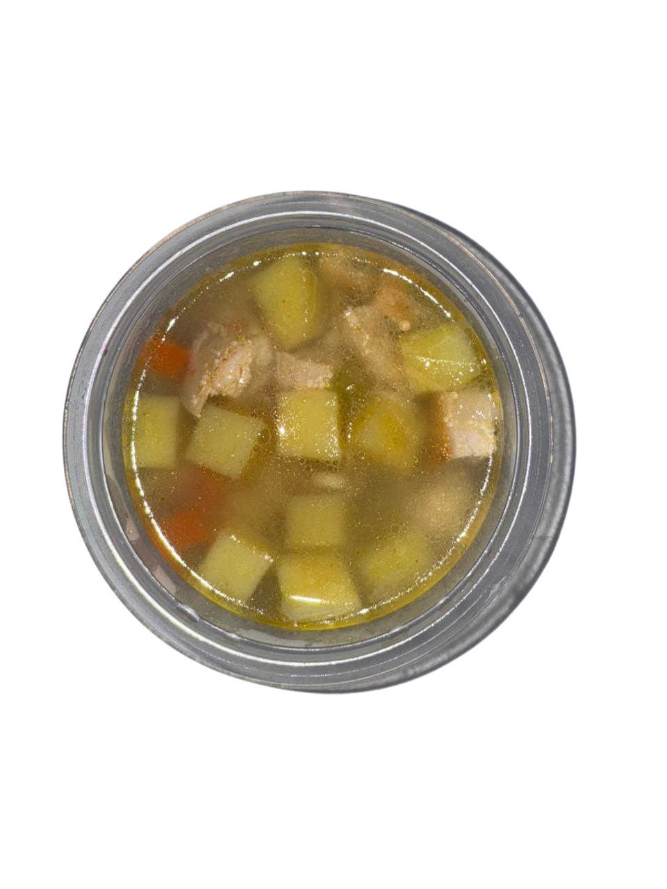 Упак Суп лапша с курицей (1порц)