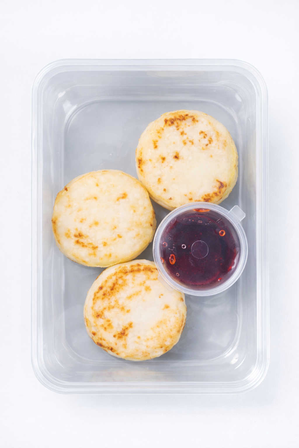 Упак Сырники с джемом (3шт)